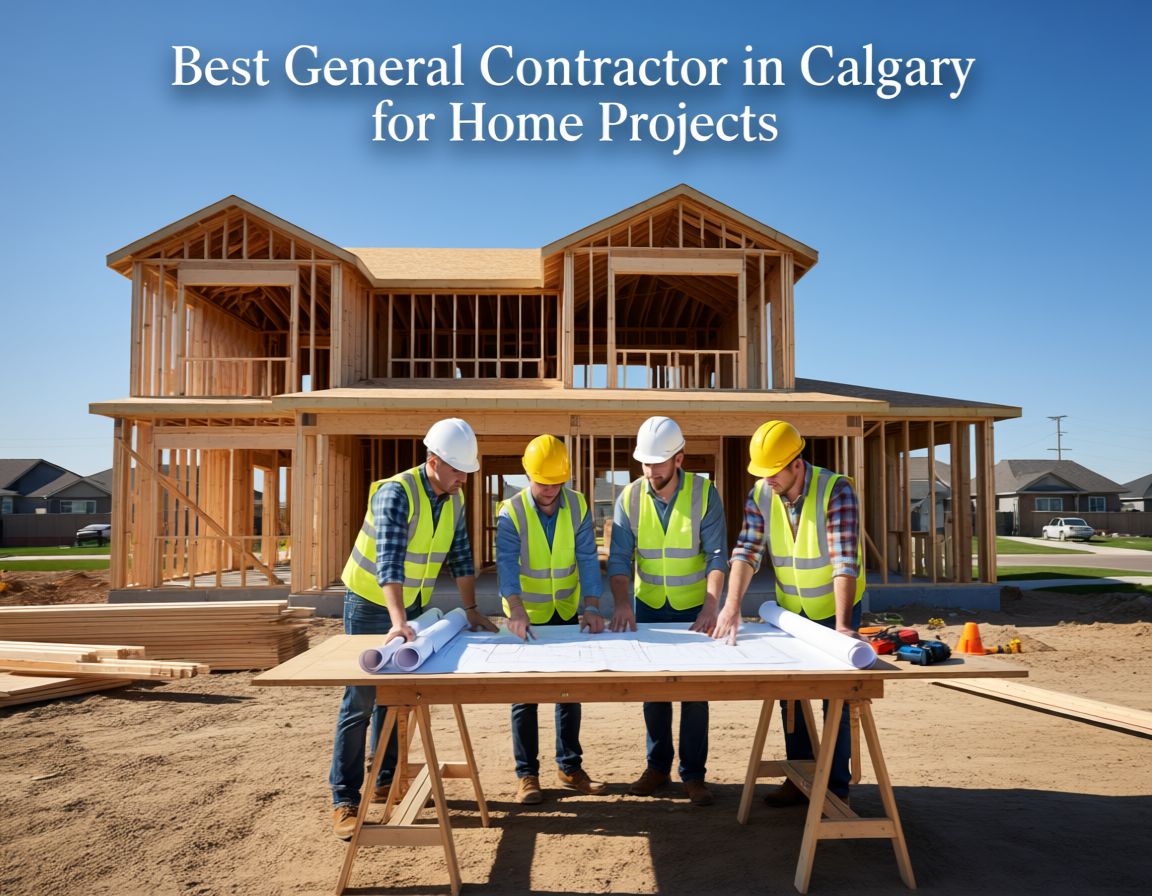 Best General Contractor in Calgary for Home Projects